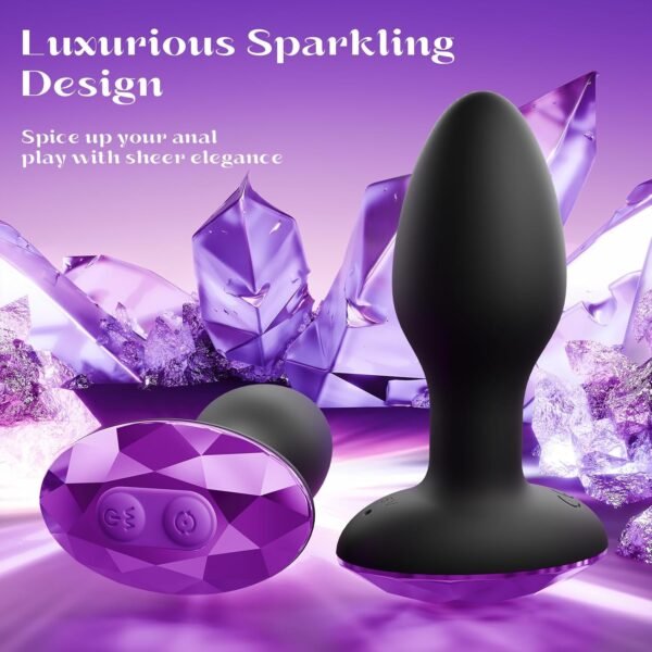 Vibrating Butt Plug Prostate Massager