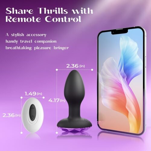 Vibrating Butt Plug Prostate Massager