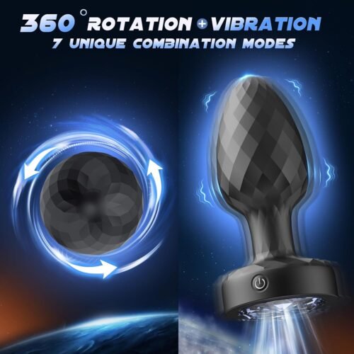 Powerful Vibrating Butt Plug