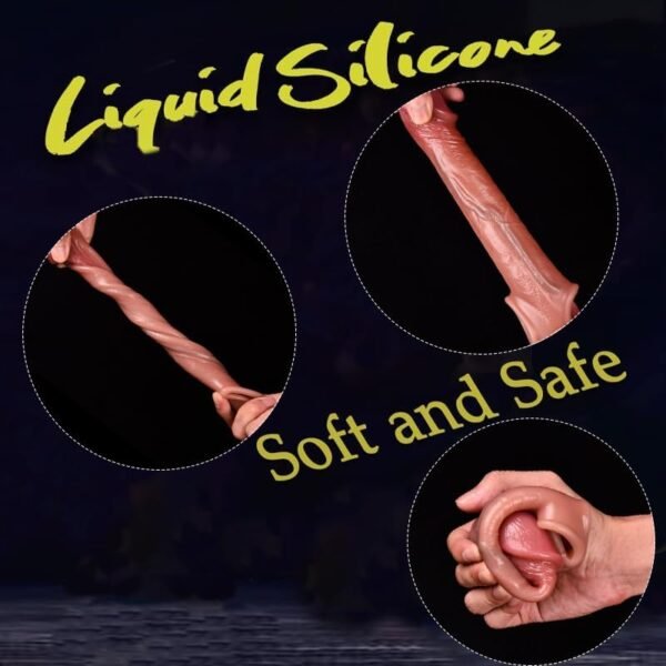 Reusable Penis Sleeve with Cock Ring