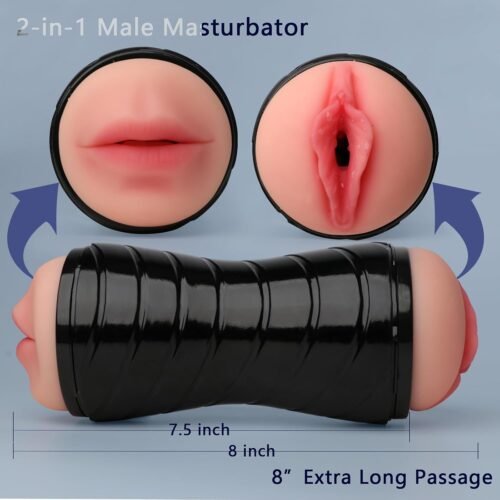 Dual-Ended Penis Stroker Sex Toys