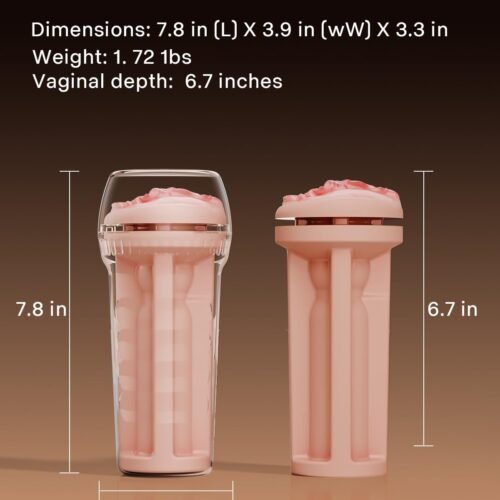 Viigoo Realistic Pocket Pussy Sex Toy