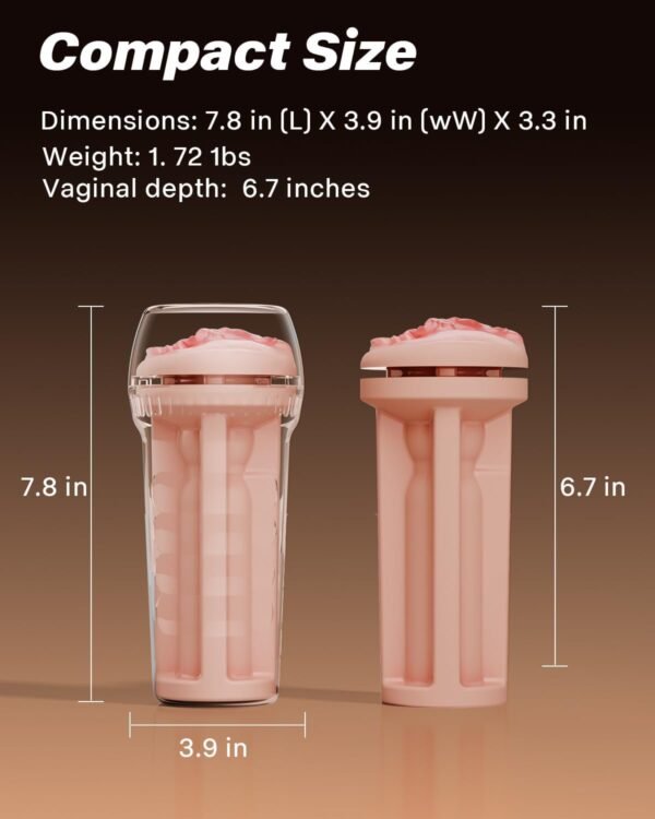 Viigoo Realistic Pocket Pussy Sex Toy