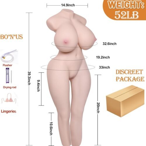 FullSize Sex Doll Torso for Men