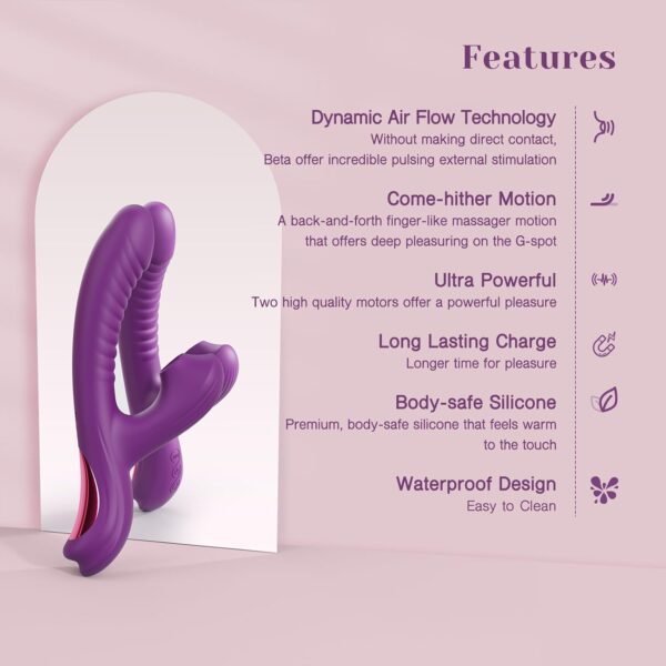 Come-Hither Sucking Rabbit Vibrator