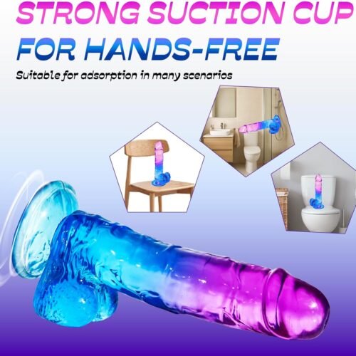 7.8” Realistic Dildo for Women