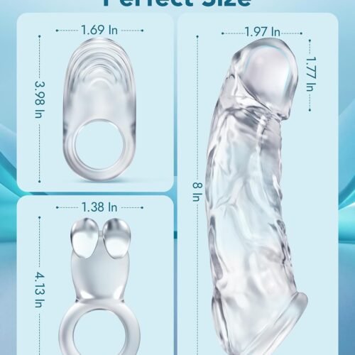 Dual Vibrating Penis Sleeve for Couples