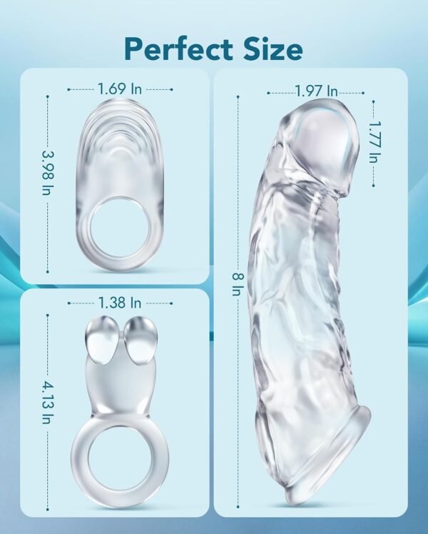 Dual Vibrating Penis Sleeve for Couples