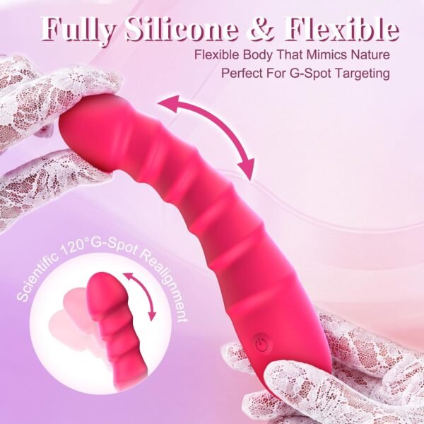 Vibrating G-Spot Dildo for Women