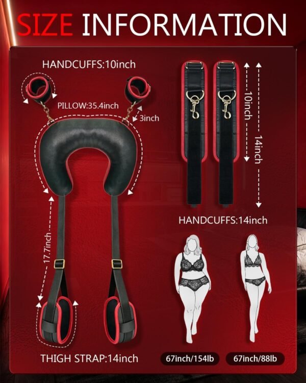 Bondage Restraint Kit Leg Spreader