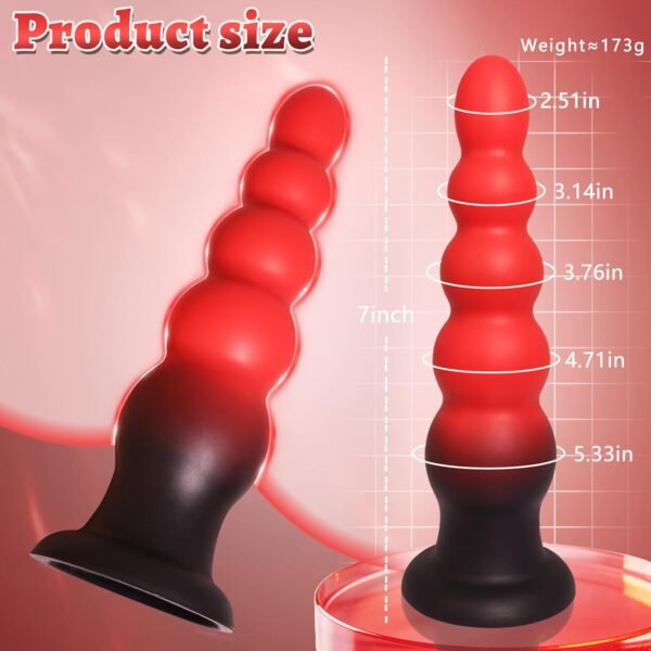 7'' Silicone Anal Butt Plug