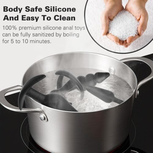 4 Shape Silicone Anal Plug