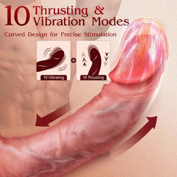 AI Sync Realistic Vibrator for Women