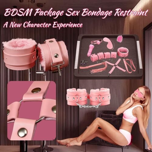 10 Pcs Sex Bondage Set for Beginners
