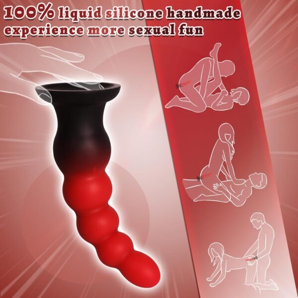 7'' Silicone Anal Butt Plug