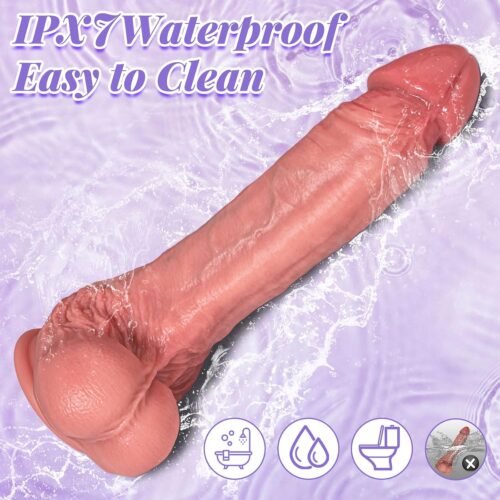 9.5" Thrusting Dildo Vibrator