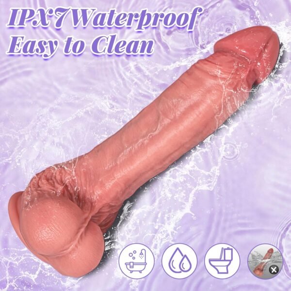 9.5" Thrusting Dildo Vibrator