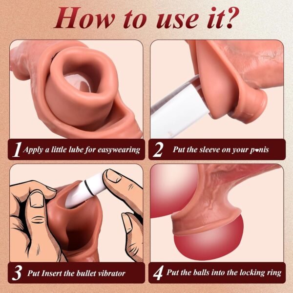 Penis Sleeve Sex Toys for Men