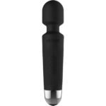 Shibari Mini Wand Vibrator Massager Black