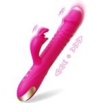 SUPOLA Rabbit G Spot Vibrator Thrusting Dildo