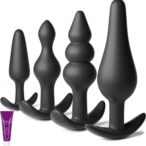 4 Shape Silicone Anal Plug 4 Shape Silicone Anal Plug