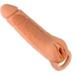 Pennis Extender with Cock Ring Male Masturbator