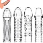 4 Pack Reusable Penis Sleeves